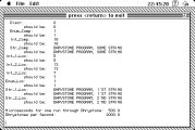 Dhrystone CPU Benchmark for 68k Macintosh (2012)
