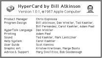 HyperCard 1.0.1 (1987)