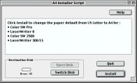 A4 Paper Defaults (1996)