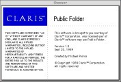Claris Public Folder (1989)
