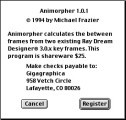 Animorpher 1.0 (1994)
