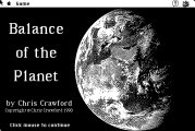 Balance of the Planet (1990)