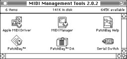 Apple MIDI Manager 2.0.2 (1993)