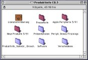 Apple Produktinfo CD 1990-1991 (German) (1991)