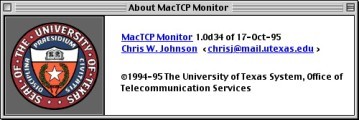 MacTCP Monitor (1994)