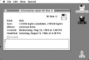 "BS Disk II" - very early Macintosh utilities, MacTalk files (1984)
