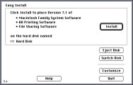 Mac OS 7.1 + source code (1992)