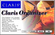 Claris Organizer 1.0 (1995)