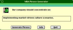 MBA Phrase Generator (1992)
