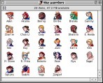Street Fighter Alpha 3 Icons (1999)