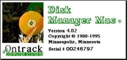 Disk Manager Mac (1993)