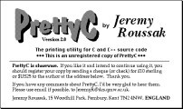 PrettyC 2.0 (1995)