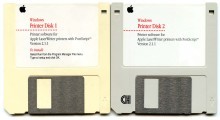 Windows Printer Disks for Apple LaserWriters (1995)
