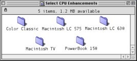 Select CPU Enhancements (1994)