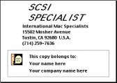 SCSI Specialist (1992)