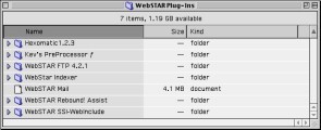 WebSTAR plug-ins compilation (1999)