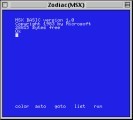 Zodiac 0.8.1 (2002)