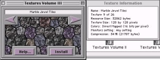 Desktop Textures Installer 2.1 (+ 7 pattern databases) (1993)