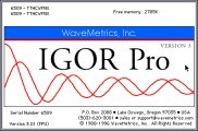 IGOR Pro 3 (1996)