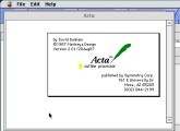 Acta 2.0 (1987)