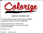 Colorize 1.2.6c + 2.01 (1994)