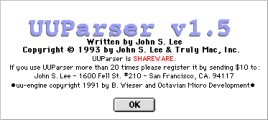 UUParser 1.x (1993)