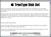 TrueType Disk Set (1991)