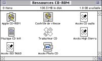 Apple CD-ROM 300(i) Software (4.0.2) (French) (1992)