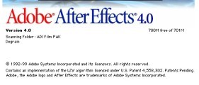 Adobe After Effects 4 (1999)