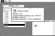 ResEdit 1.1d4 (1987)