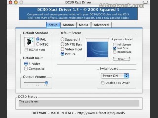 DC30 Xact Driver for Mac G4 (2007)