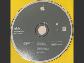 (MISSING) eMac Software Install and Restore (v1.0) (macOS 10.2.4) (691-4817) (2003)