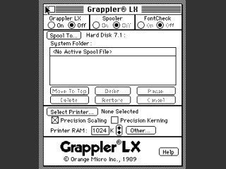 Grappler LX Utilities (1989)