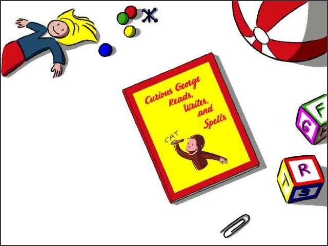 Curious George Reads, Writes & Spells for Grades 1 & 2 (1998)