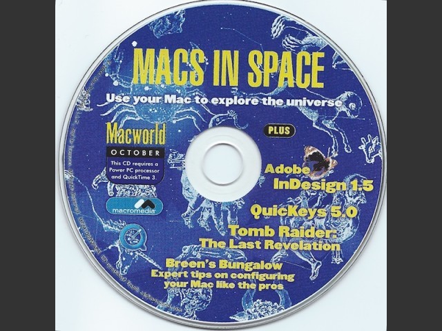 Macworld October 2000 CD-ROM: Macs in Space (2000)