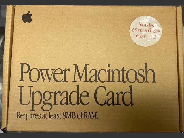 Apple Power Macintosh Upgrade Card Drivers (M2843LL/A) (1994)