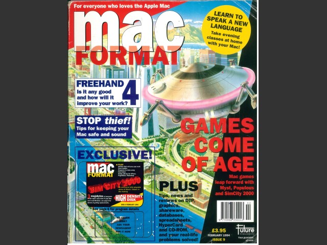 MacFormat 09 (Feb 1994) Magazine & disk (1994)
