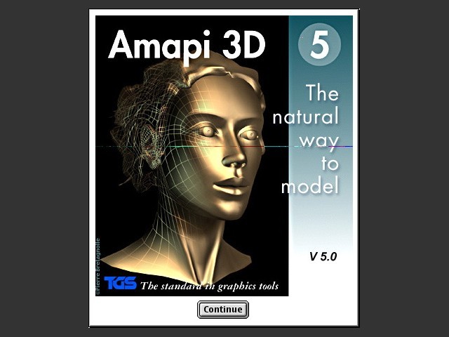 Amapi 3D 5.0.1 (1999)