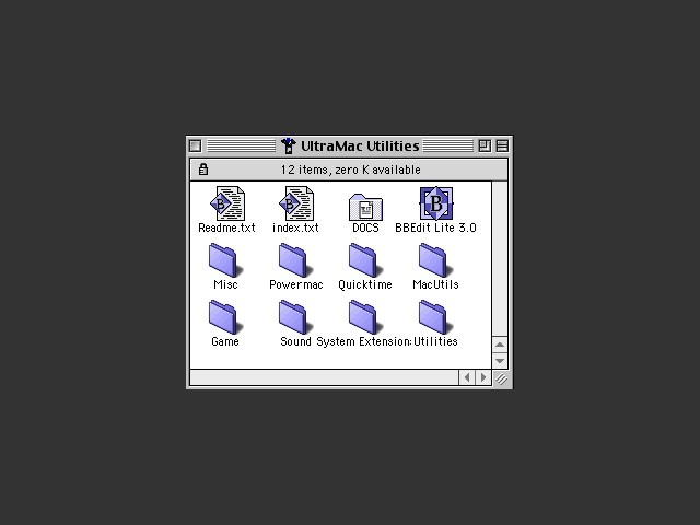 Ultra Mac-Utilities (1995)