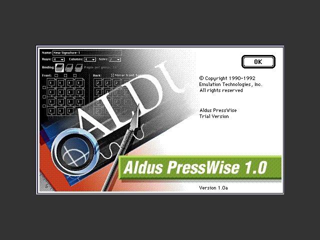 Aldus PressWise 1.0 (1992)