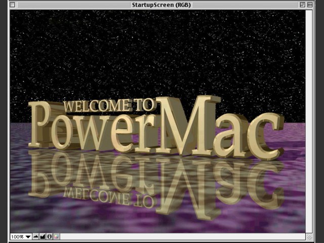 3D PPC Startup Screen (1995)