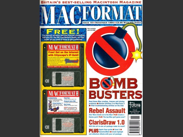 MacFormat 18 (Nov. 1994) Magazine & CD (1994)