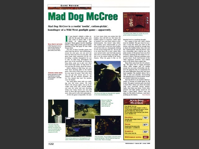 Mad Dog McCree (1994)