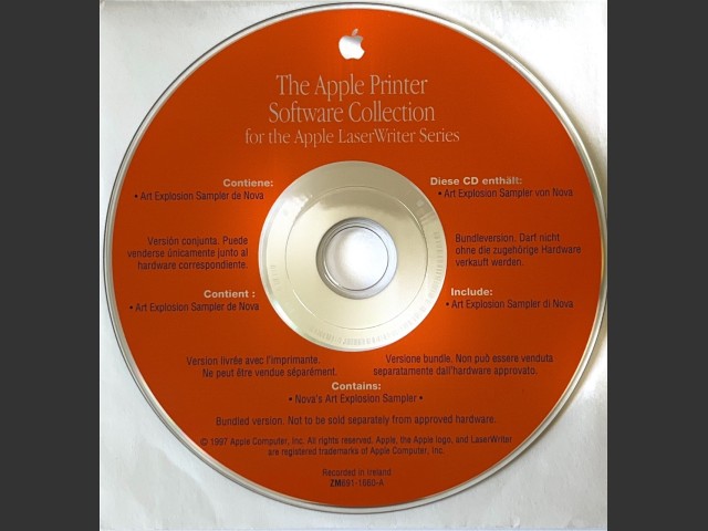 Apple Printer Software Collection for LaserWriter Series (1997)