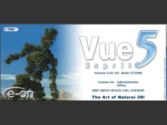 E-on Vue 5 Esprit (2004)