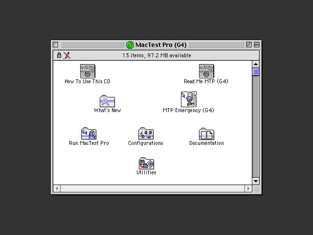 MacTest Pro G4 (March 2003) - 7.8.1 (2003)