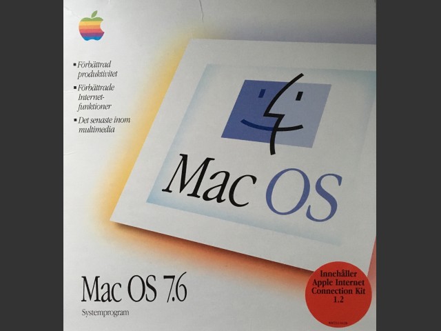 Mac OS 7.6 (Swedish) + AICK v1.2 (1997)