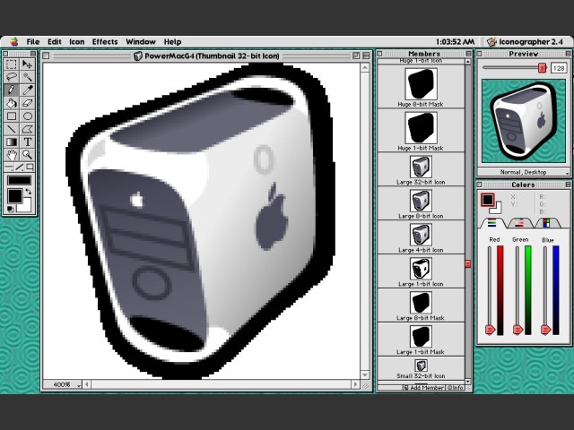 Edit window in Mac OS 9 
