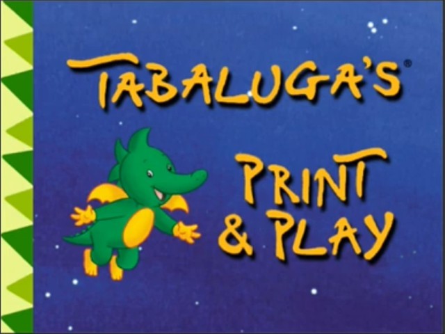Tabaluga Print and Play (1998)