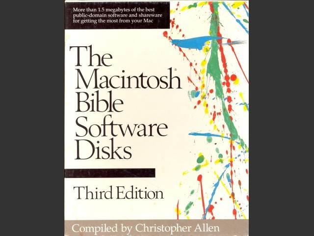 The Macintosh Bible Software Disks Third Edition (1991)